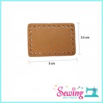 LABEL TAG - LEATHER GOODS - RECTANGLE/OBLONG OVAL/SQUARE/OVAL